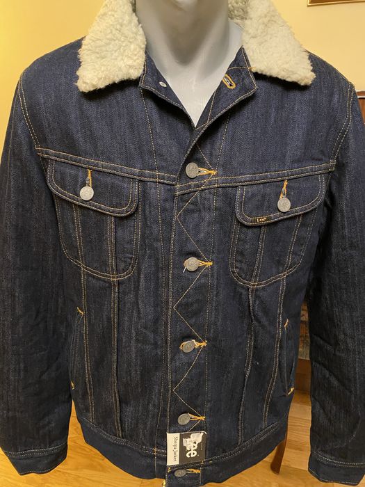 Lee Sherpa nowa kurtka katana ocieplana jeans