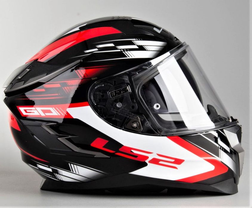 Capacete NOVO LS2 FF327 Challenger GP Carbono/Kevlar.EXTRAS.Tam XS