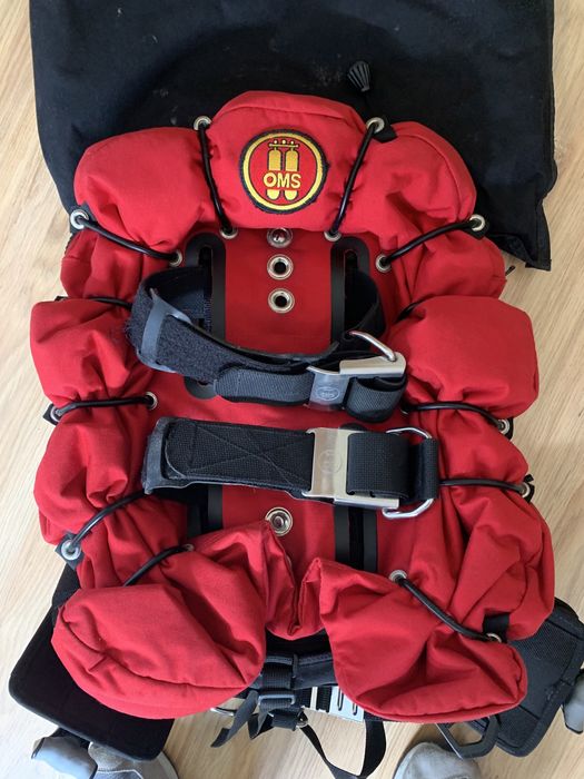 OMS asa e arnês de mergulho técnico