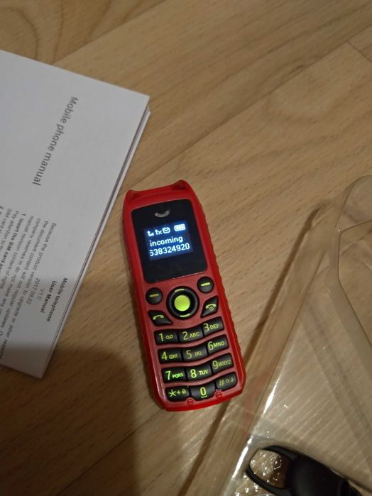 Міні Телефон Резервний Запасний Екстрений Схований - Bluetooth, 2 SIM