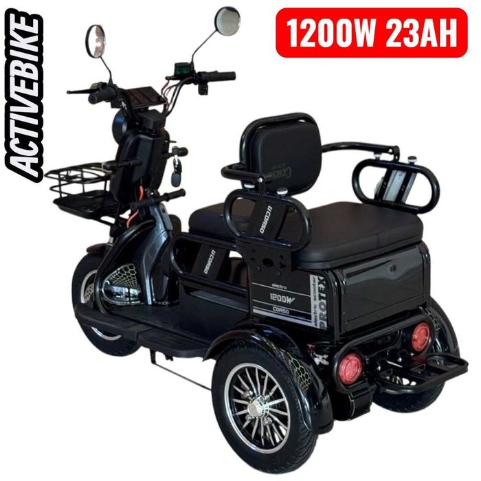 Електричний трицикл Corso Protex