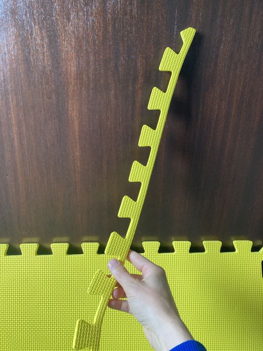 Tapete puzzle de espuma gigante