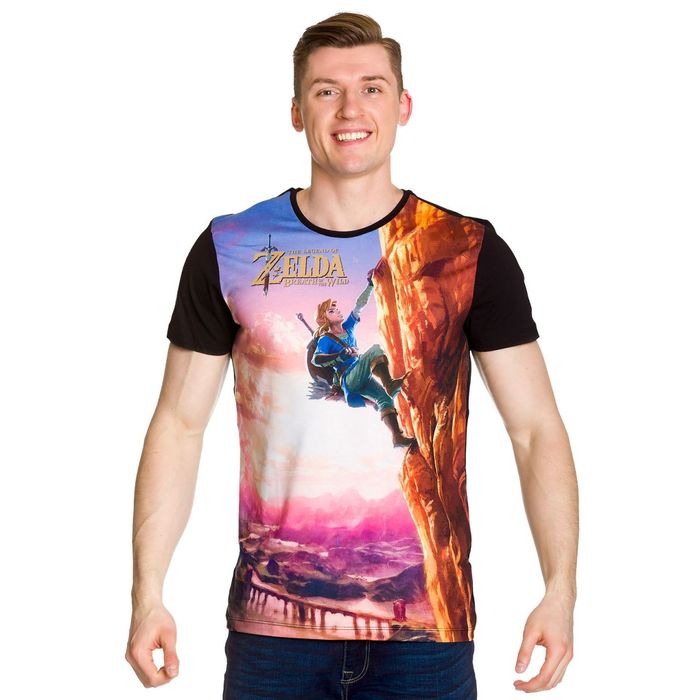 Нова чоловіча футболка The Legend of Zelda Breath of the Wild