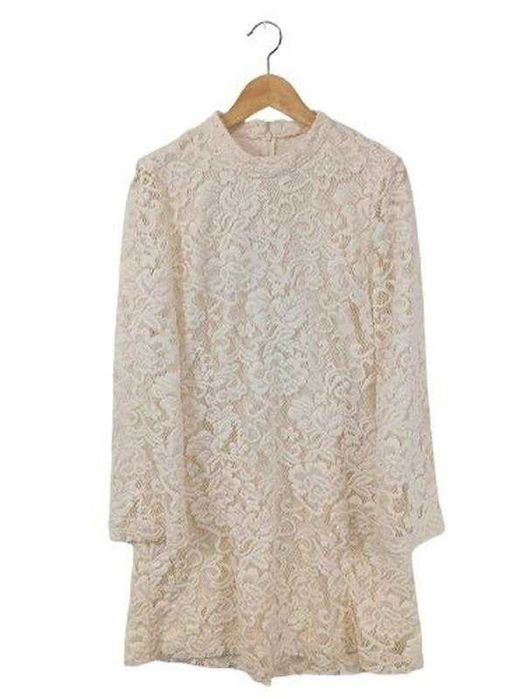 Сукня вечірня vero moda мереживна молочна айворі 40 s-m