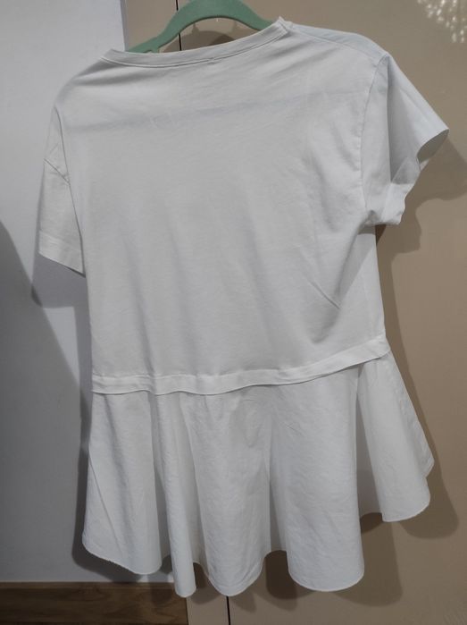 Bluzka z baskinką ZARA rozmiar S