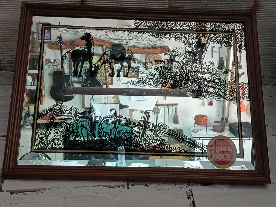 Espelhos publicidade vintage