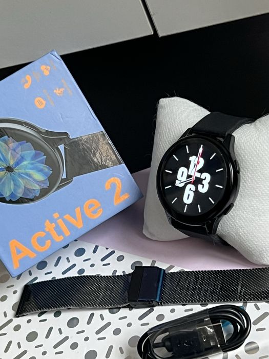 Smartwatch Active 2 – nowy z funkcją rozmów + stalowy pasek