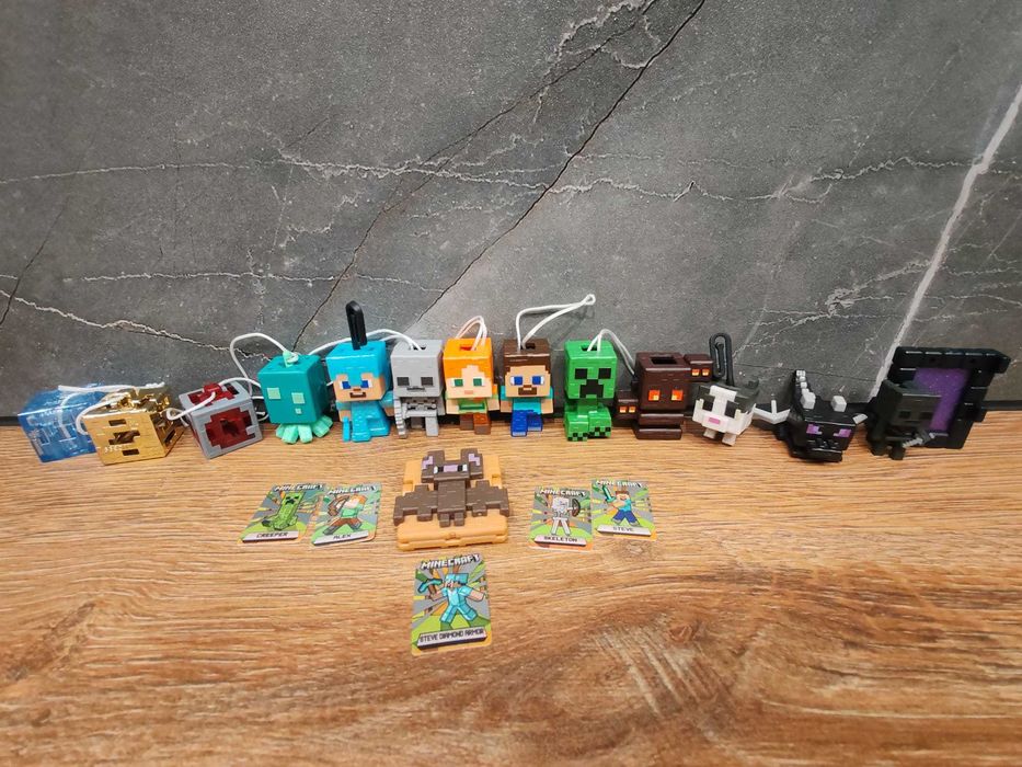 Figurki Kinder Joy Minecraft