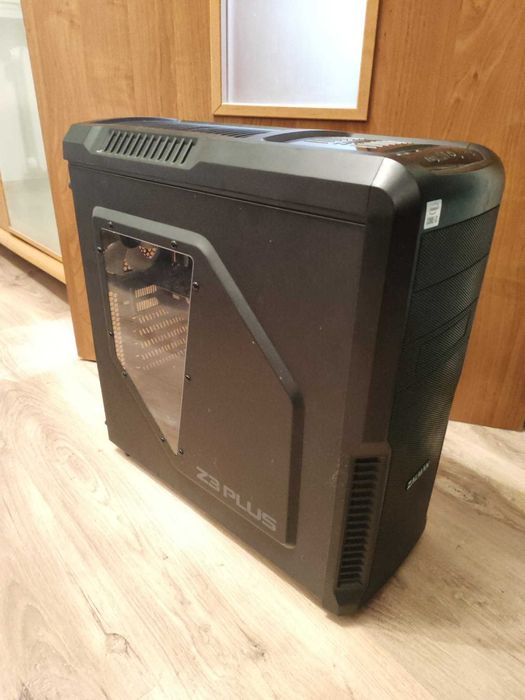 Komputer używany Intel Core i3-10100F, Nvidia GeForce GTX 1650, Ram 16GB, Zalman z3 Plus