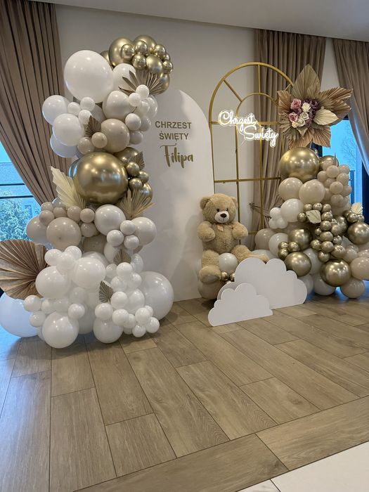 Balon balony dekoracja ścianka balonwowa