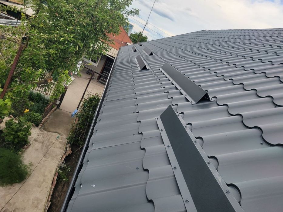 Монтаж покрівлі під ключ | профнастил | черепиця | бітумка | шифер