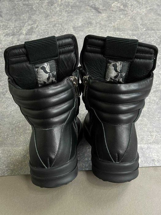 Rick Owens Geobasket Ramones jumbo laces чорні кеди archive кеды 43 41