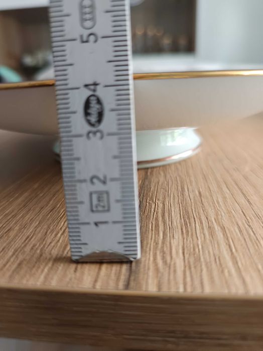 Talerz ozdobny kobalt