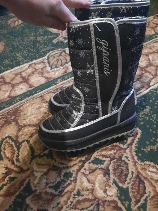 Сапоги дутіки зима