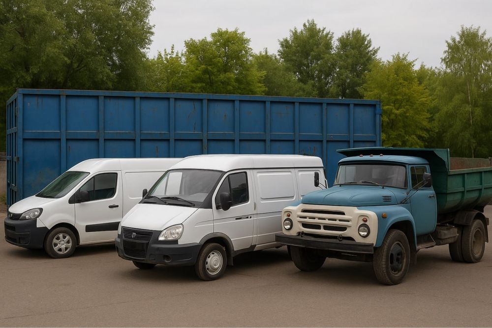 Вивіз сміття Вивіз будівельного сміття Вивіз старих меблів