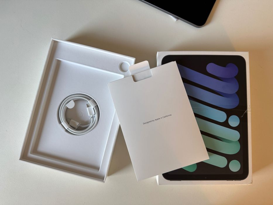 Apple iPad mini 7 (A17 Pro) 128 GB Wi‑Fi Space Gray gwarancja idealny