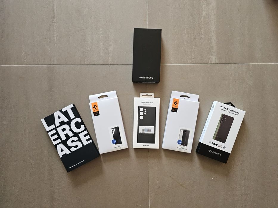 Samsung Galaxy S23 Ultra – Estado Impecável (Grade A) + 5 Capas de Oferta (200€)