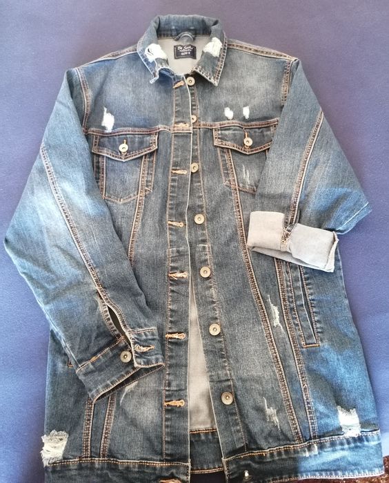 Casaco ganga cumprido