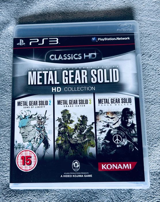 Metal Gear Solid HD Collection ps3 como novo completo