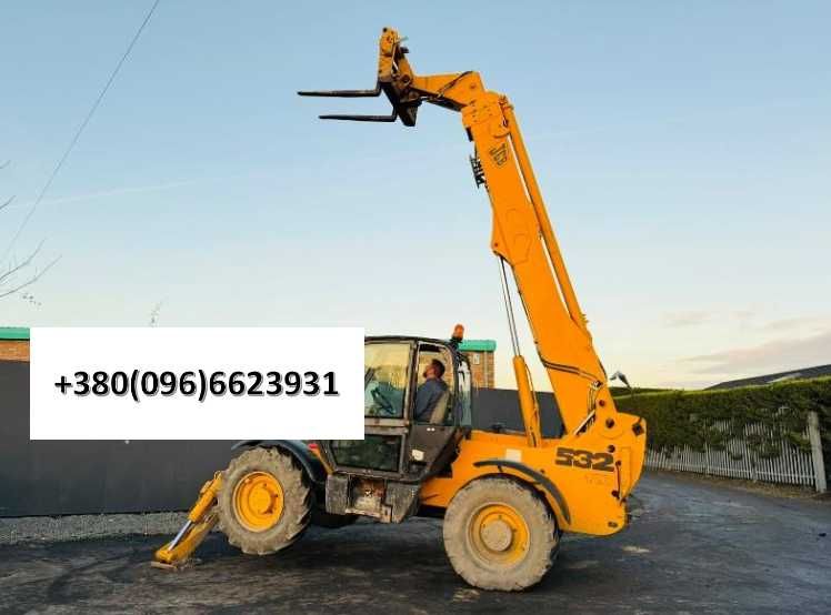 Телескопічний навантажувач JCB 532-120 12 метрів