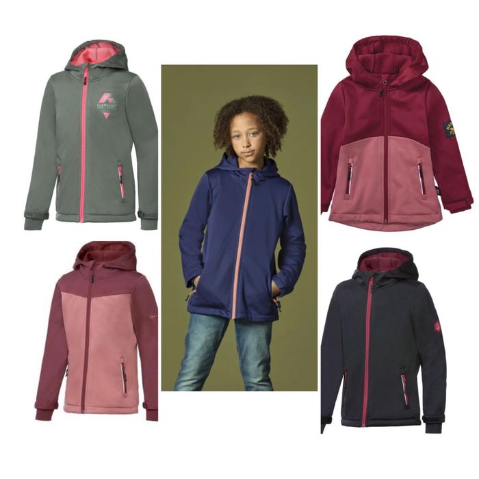 Softshell куртка 98/104 122/128 134/140 146 софтшел crivit ветровка