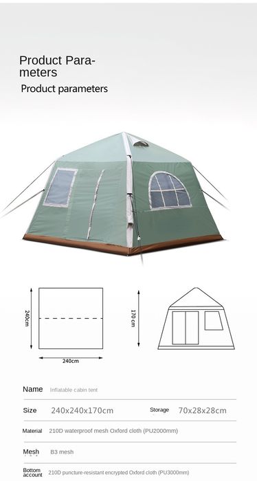 Vendo Tenda totalmente nova (embalagem fechada)