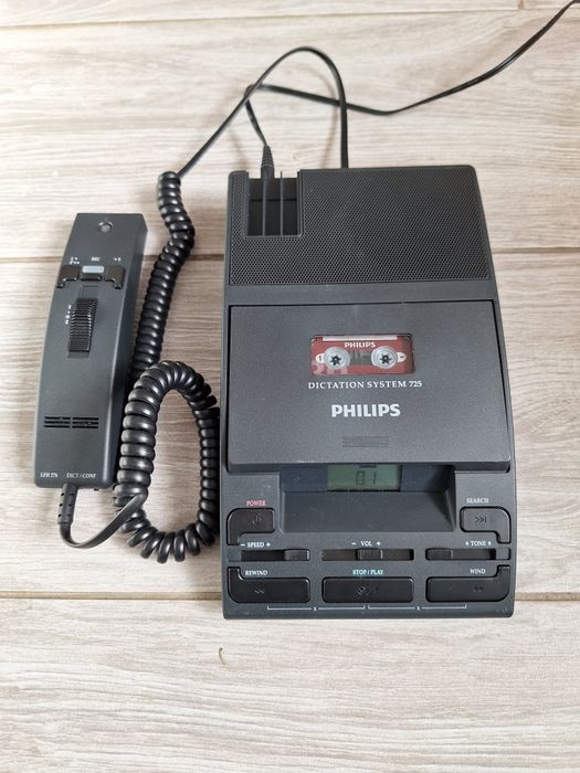 PHILIPS LFH 725/20 dyktafon z mini kasetą