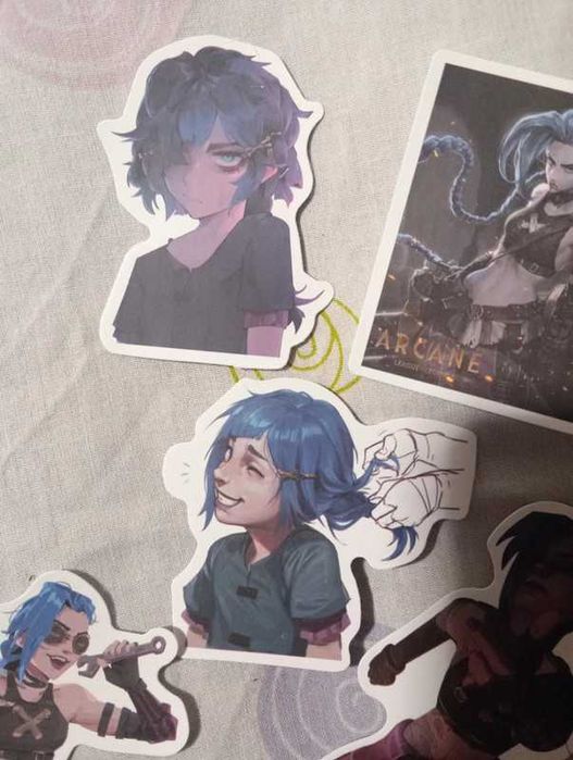 Arcane stickers - jinx