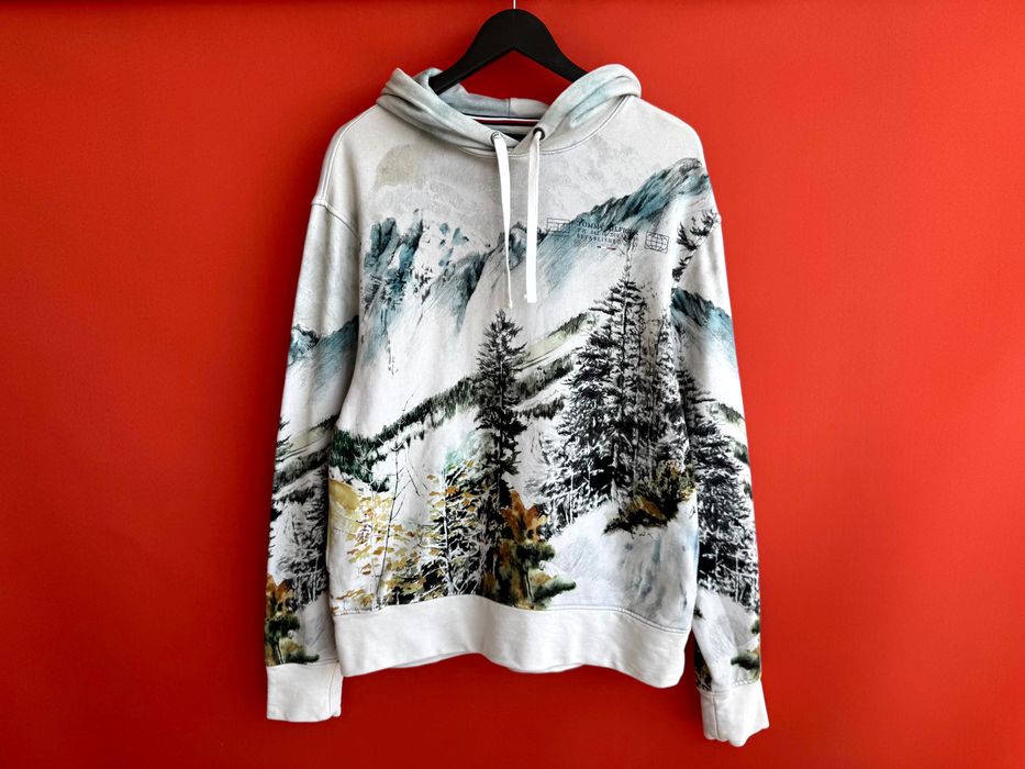 Tommy Hilfiger чоловіча кофта з капюшоном худі толстовка розмір L