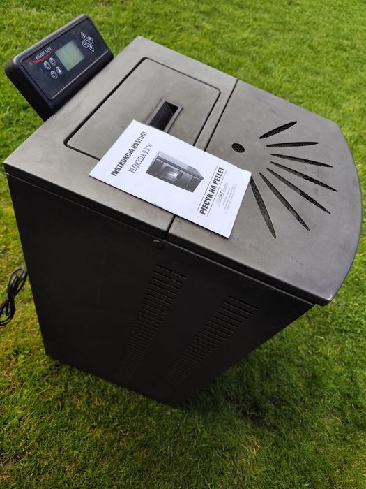 Transport porządny piec koza na pellet z termostatem 3-9kw