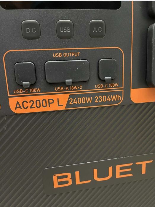 Зарядна станція BLUETTI AC200PL 2400Вт/2304Вт/год