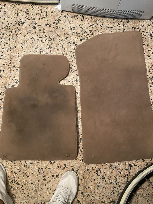 Tapetes BMW de tecido para e46 coupé