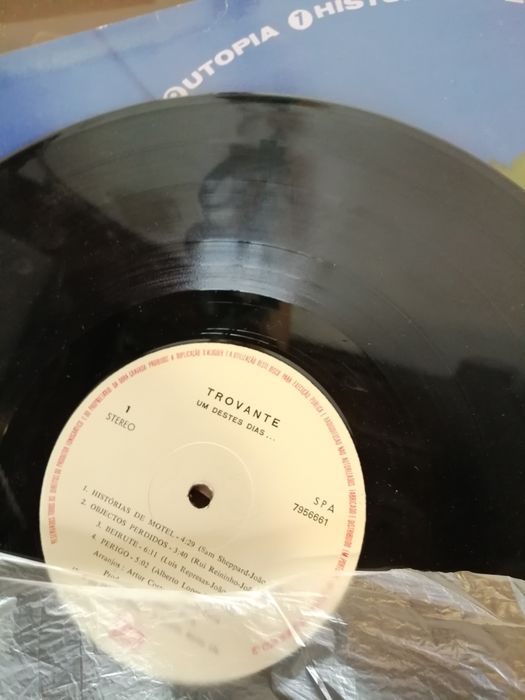 Disco Vinil Lp - Trovante - 1990