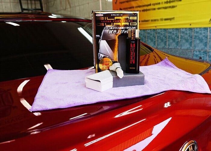 Жидкое стекло полироль Willson silaneGuard дляМашины автоМобиля вилсон