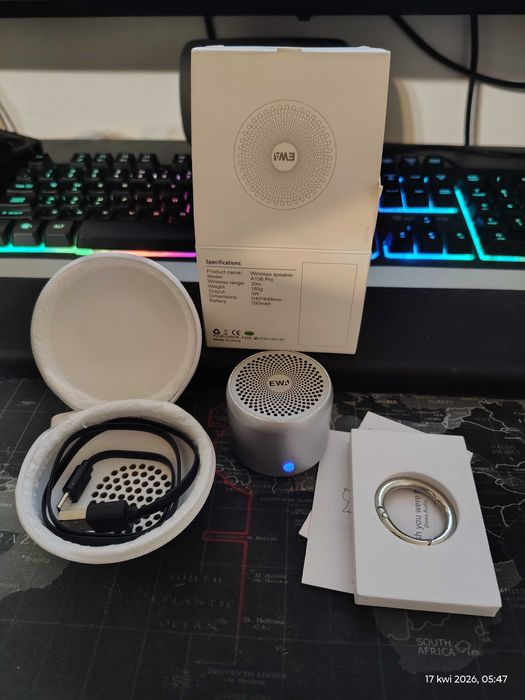 Głośnik przenośny Ewa A106 Pro srebrny 3 W