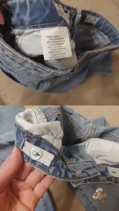 Джинси на дівчинку 12 років 128 134 140 146