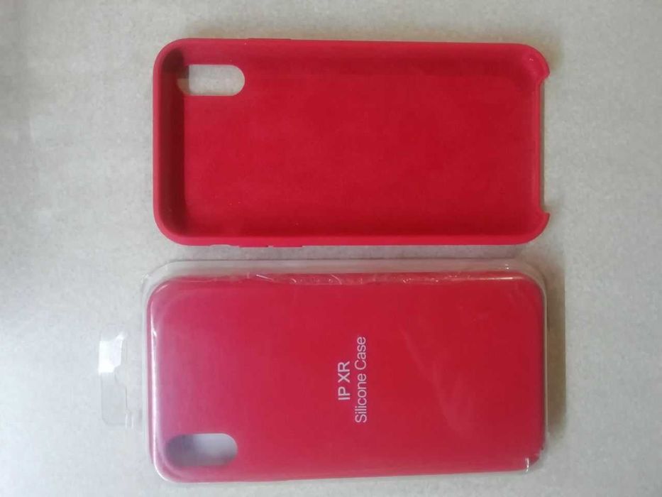Чехол CasePro Silicone Case Red для iPhone XR
(Чохол силиконовый)