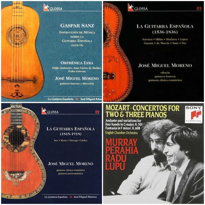 Telemann/Vivaldi/Mozart/Bach/Ravel/Haydn/Rossini/Satie/Beethoven/ CD