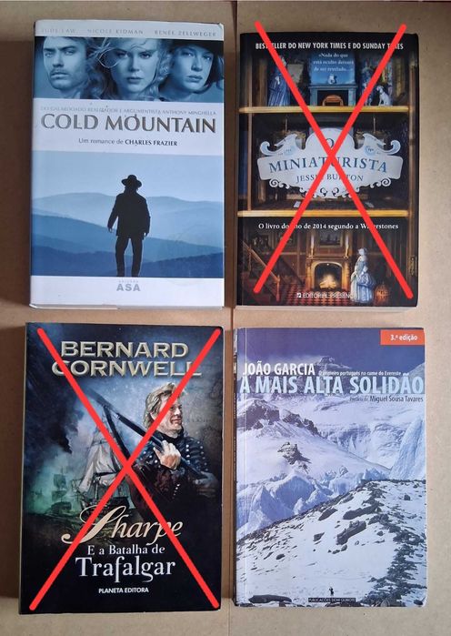 Livros de Diversos Autores (vários preços)