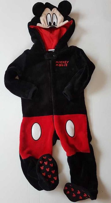 Pajacyk   polarowy Myszka Miki   18-24 m