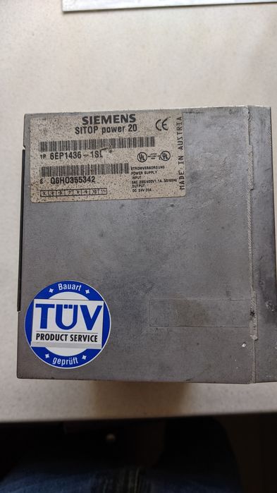Блок живлення Siemens SITOP Power 20 (6EP1436-1SL11).