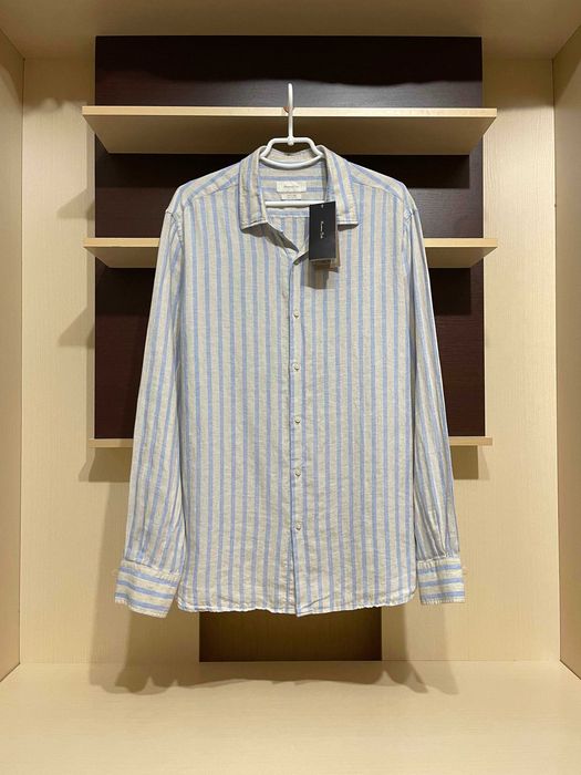 Massimo Dutti, 100% льон оригінал сорочка, рубашка  XL/XXL