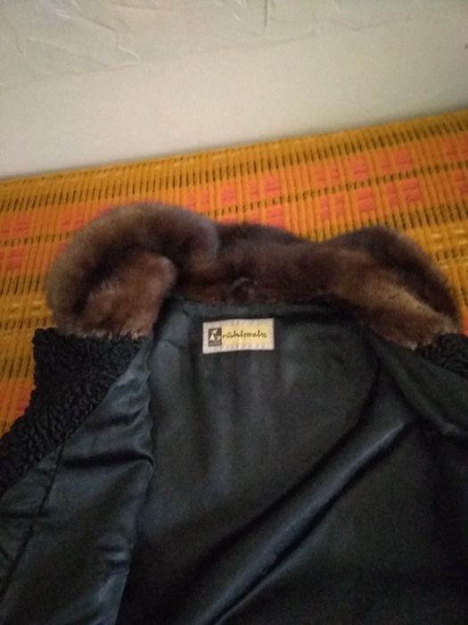 Kamizelka futro naturalne karakuly