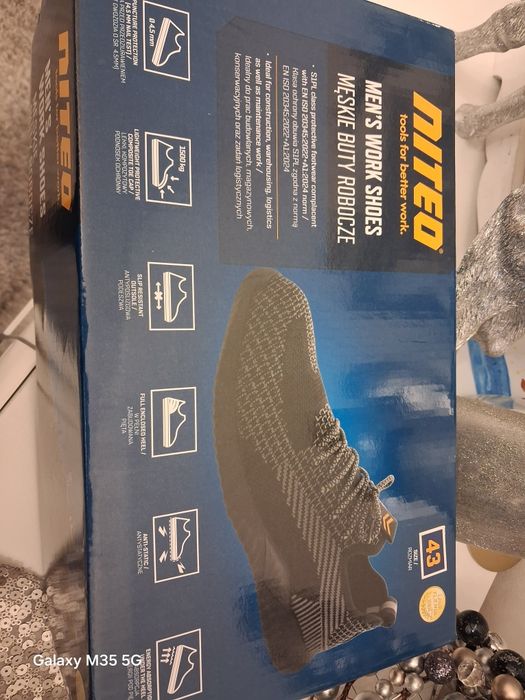 Buty robocze męskie rozmiar 43