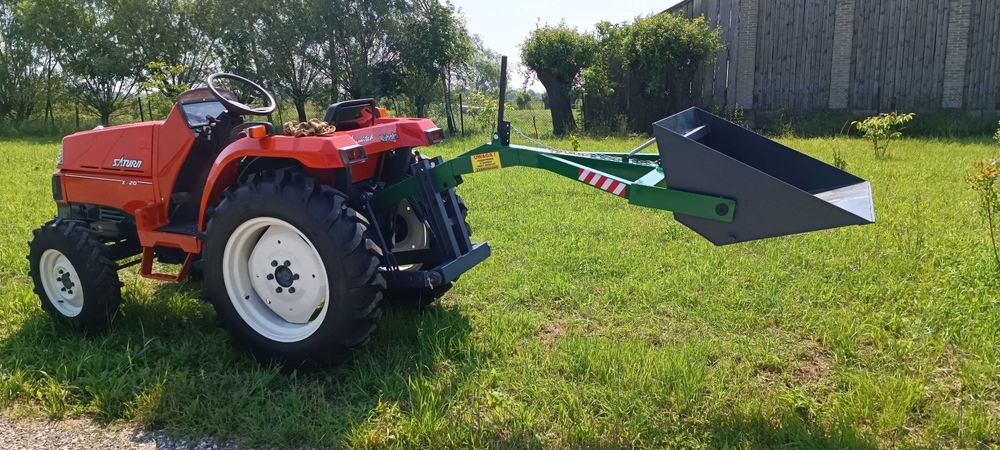 Szufla Widły Linka Ładowacz na TYł Do Mini Ciągników Dowóz