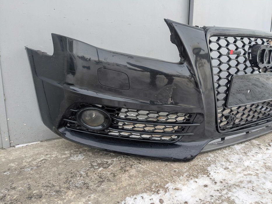 Бампер передній Audi A4 B8 Ауді А4 Б8 LZ9Y 08-12 рік S-line Передний