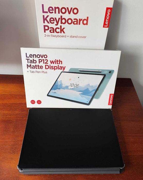 Tablet Lenovo Tab P12 Matte Display + Rysik + Klawiatura