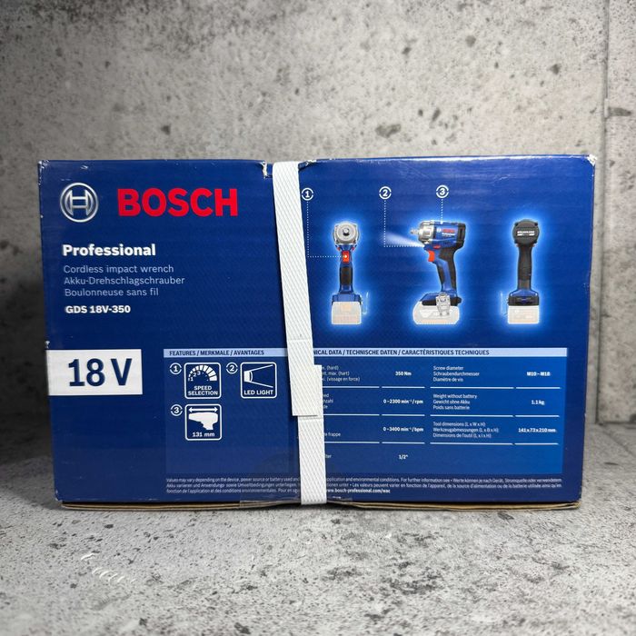 Klucz Udarowy Bosch GDS 18-350 | Nowy | BODY |