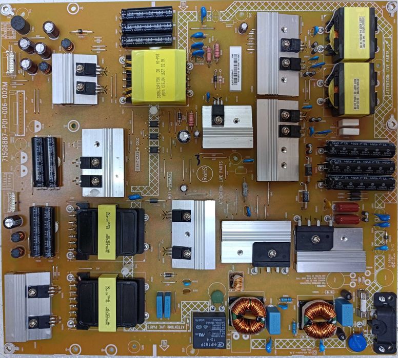 715G6887 - P01 - 006 - 002M ADTVF1208AF2 Power Supply for 65PUS6121/1264741315795459123