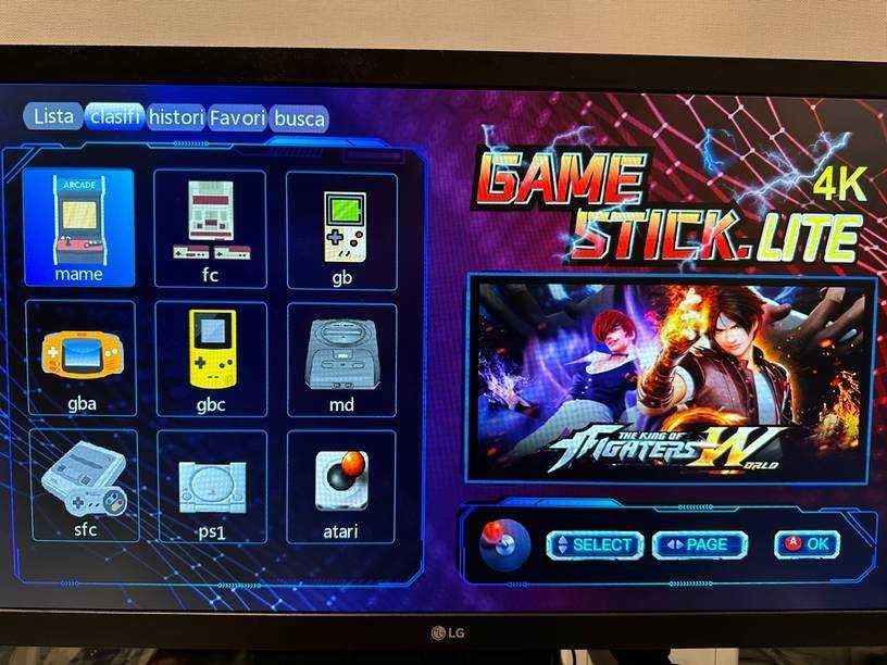 NOVO - Consola GameStick M8 + Cartão 64GB com 10000 Jogos + 2 Comandos